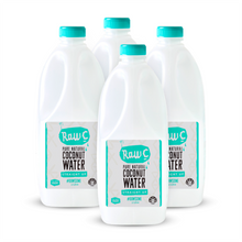 Load image into Gallery viewer, RAW C - COCONUT WATER STRAIGHT UP - 2 LITRE (CTN 4)