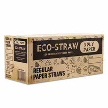 Load image into Gallery viewer, ECO STRAW - REGULAR - PAPER STRAW - 3 PLY - ANCHOR