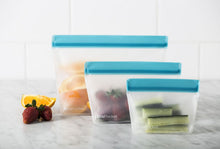 Load image into Gallery viewer, DAVIS & WADDELL - ECOPOCKET - REUSABLE POUCH KITS - LUNCH 3 PACK