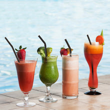 Load image into Gallery viewer, STRONG STRAWS - 4 PLY FLEXI PAPER STRAW - BLACK