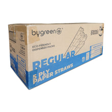 Load image into Gallery viewer, STRONG STRAWS - 5 PLY REGULAR PAPER STRAW - MIXED COLOURS