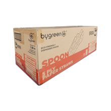 Load image into Gallery viewer, STRONG STRAWS - 5 PLY SPOON PAPER STRAW - WHITE