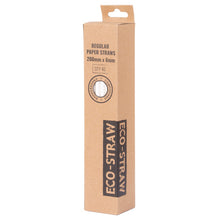 Load image into Gallery viewer, ECO-STRAW - PAPER STRAWS - 40 PACK - PLAIN WHITE