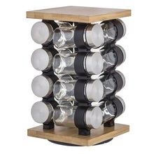 Load image into Gallery viewer, DAVIS &amp; WADDELL - ROMANO SPICE JAR SET WITH RACK
