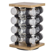 Load image into Gallery viewer, DAVIS & WADDELL - ROMANO SPICE JAR SET WITH RACK