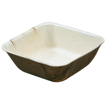 Load image into Gallery viewer, ONE TREE - PALM LEAF - SQUARE BOWLS - 130MM - 25 PACK