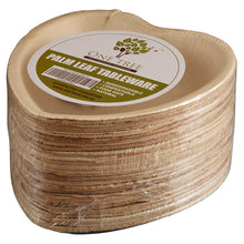 Load image into Gallery viewer, ONE TREE - PALM LEAF - HEART PLATE - 160MM - 25 PACK