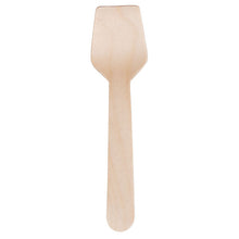 Load image into Gallery viewer, ONE TREE - WAXED WOODEN GELATO SPOON - 100 PACK