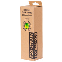 Load image into Gallery viewer, ECO-STRAW - PAPER STRAWS - 100 PACK