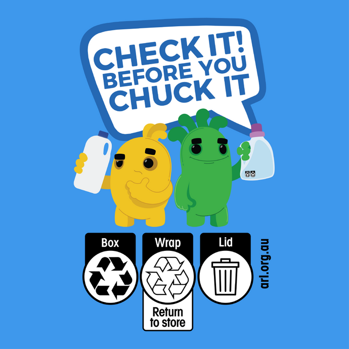 CHECK it before you chuck it – Recycling importance