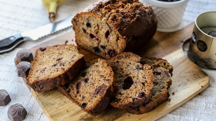 Blueberry & Dark Choc Banana Bread