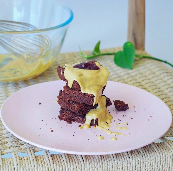 PB & Jam Chocolate Slice