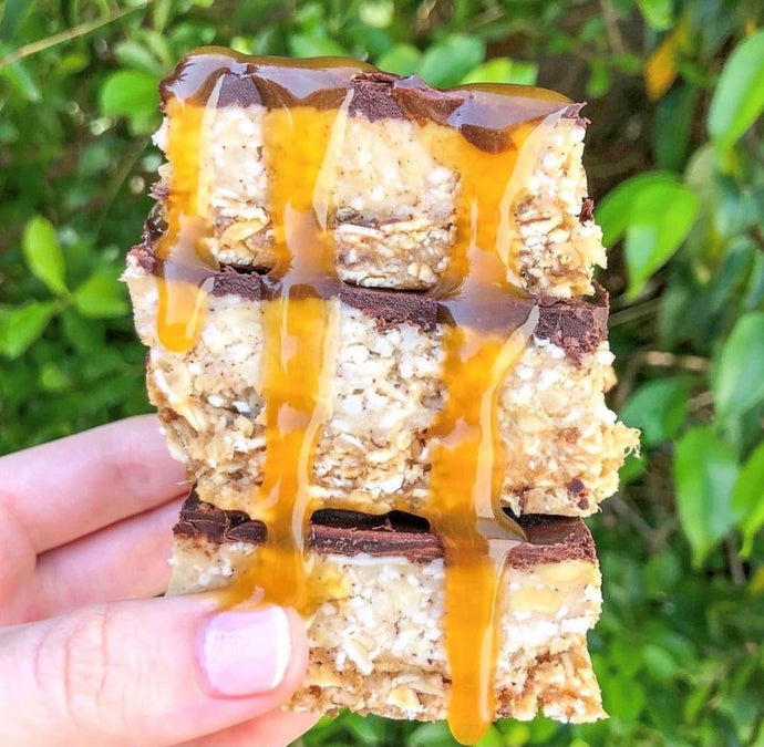 Salted Caramel Mocha Slice