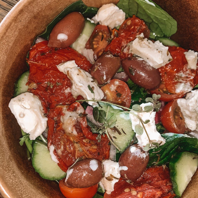 Vegan Mediterranean Salad