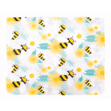 Load image into Gallery viewer, FOR THE EARTH - REUSABLE ZIP BAGS - BEES - SET OF 8
