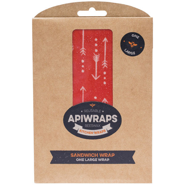 APIWRAPS - REUSABLE BEES WAX SANDWICH WRAP