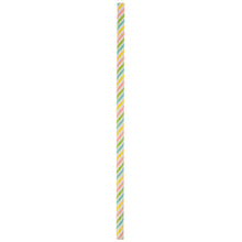 Load image into Gallery viewer, ECO-STRAW - PAPER STRAWS - 40 PACK - RAINBOW STRIPE

