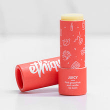 Load image into Gallery viewer, ETHIQUE - JUICY - PINK GRAPEFRUIT &amp; VANILLA LIP BALM - 9G
