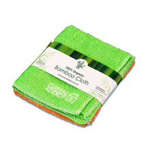Load image into Gallery viewer, GREEN ADDICT - BAMBOO FIBRE CLOTH 4 PACK
