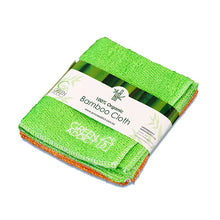 Load image into Gallery viewer, GREEN ADDICT - BAMBOO FIBRE CLOTH 3 PACK
