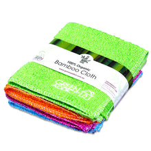 Load image into Gallery viewer, GREEN ADDICT - BAMBOO FIBRE CLOTH 3 PACK
