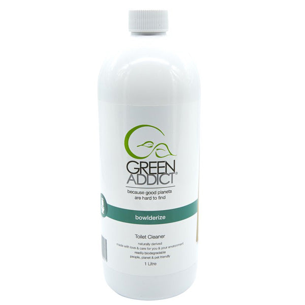 GREEN ADDICT - BOWLDERIZE - NATURAL TOILET CLEANER 1 LITRE REFILL