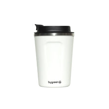 Load image into Gallery viewer, GO GREEN - REUSABLE OLIVE GREEN COFFEE CUP - 380ML
