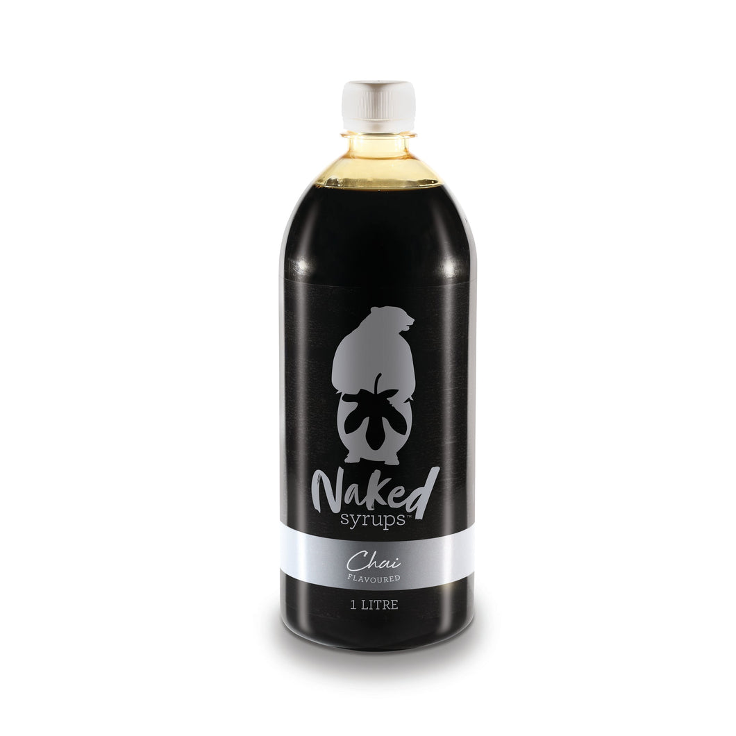 NAKED SYRUPS - SPICED CHAI SYRUP CONCENTRATE - 1 LTR
