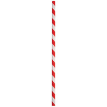 Load image into Gallery viewer, ECO-STRAW - PAPER STRAWS - 40 PACK - RED/WHITE STRIPE

