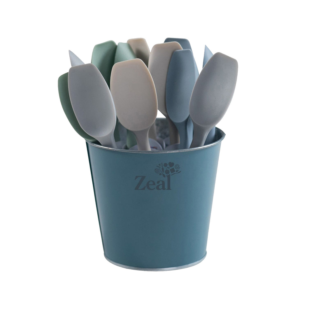 ZEAL - CLASSIC MINI SILICONE SPATULA SPOON - ASSORTED COLOURS