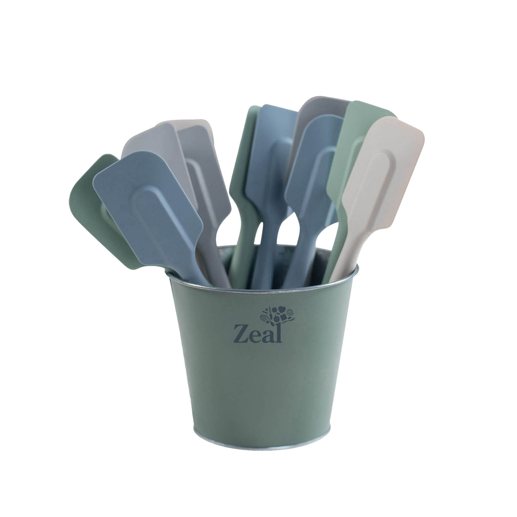 ZEAL - CLASSIC ERGONOMIC SILICONE SPATULA - ASSORTED COLOURS