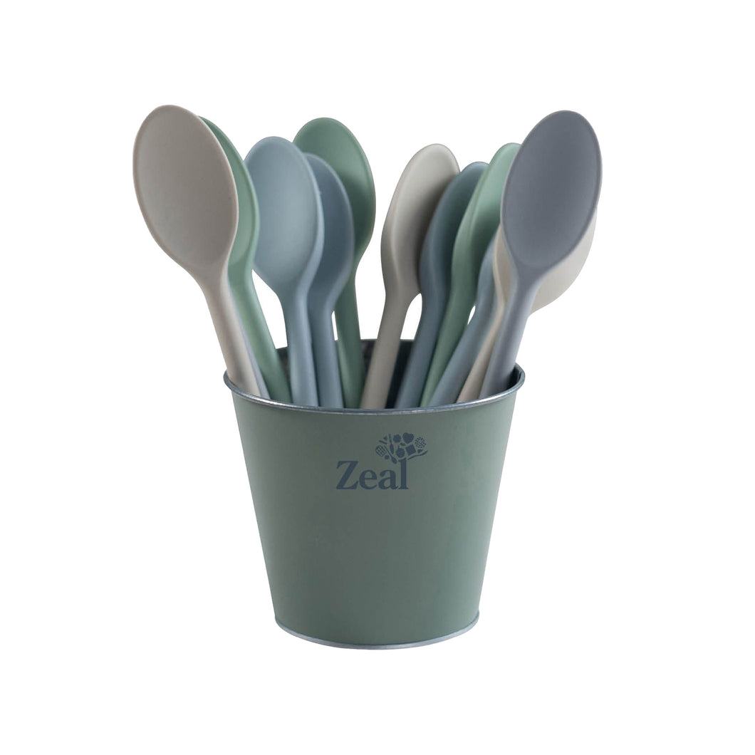 ZEAL - CLASSIC SILICONE COOK'S SPOON - ASSORTED COLOURS