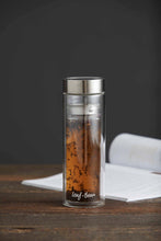 Load image into Gallery viewer, LEAF &amp; BEAN - TEA INFUSER FLASK - GLASS
