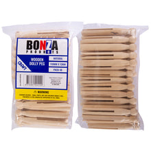 Load image into Gallery viewer, BONZA - NATURAL WOODEN DOLLY PEG - 110MM X 13MM
