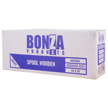 Load image into Gallery viewer, BONZA - WOODEN SPOOL - ASSORTED SIZES
