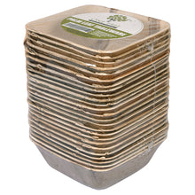 Load image into Gallery viewer, ONE TREE - PALM LEAF - SQUARE BOWLS - 130MM - 25 PACK
