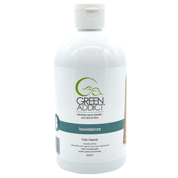 GREEN ADDICT - BOWLDERIZE - NATURAL TOILET CLEANER 500ML