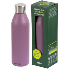 Load image into Gallery viewer, GO GREEN - REUSABLE OLIVE GREEN DRINK BOTTLE - 600ML

