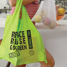 Load image into Gallery viewer, GO GREEN - REUSABLE BAG &amp; STORAGE BAG
