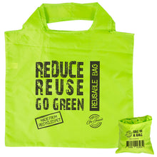 Load image into Gallery viewer, GO GREEN - REUSABLE BAG &amp; STORAGE BAG
