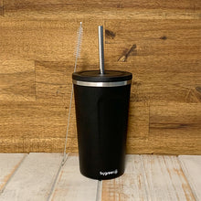 Load image into Gallery viewer, GO GREEN - REUSABLE SMOOTHIE KIT - LID/STRAW/BRUSH
