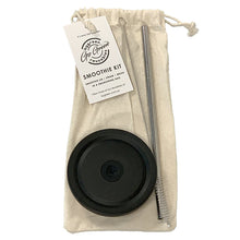 Load image into Gallery viewer, GO GREEN - REUSABLE COFFEE CUP - 510ML + REUSABLE SMOOTHIE KIT
