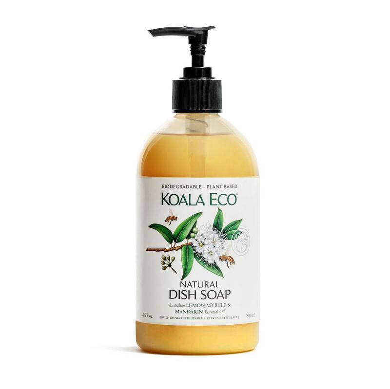 KOALA ECO - NATURAL DISH SOAP - MANDARIN & LEMON MYRTLE - 500ML