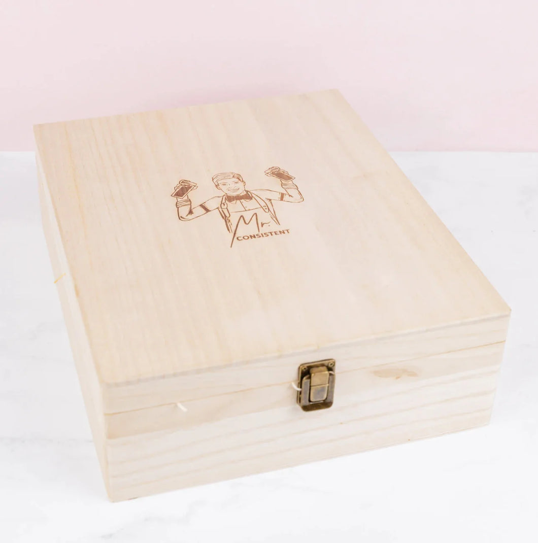 MR CONSISTENT - WOODEN GIFT BOX