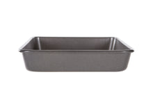 Load image into Gallery viewer, MASTERPRO - NON STICK SQUARE BAKE PAN - BLACK - 23x23x4.5cm
