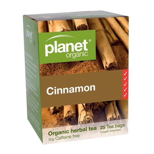 PLANET ORGANIC - CINNAMON TEA BAGS