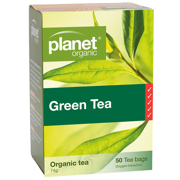 PLANET ORGANIC - GREEN TEA BAGS