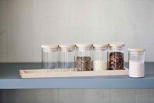 Load image into Gallery viewer, DAVIS &amp; WADDELL - SPICE JAR WITH WOODEN BASE - 7 PIECE
