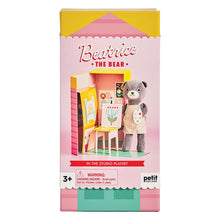 Load image into Gallery viewer, PETIT COLLAGE - BEATRICE THE BEAR - PLAYSET
