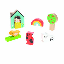 Load image into Gallery viewer, PETIT COLLAGE - PLAY AT HOME WOODEN PUZZLE
